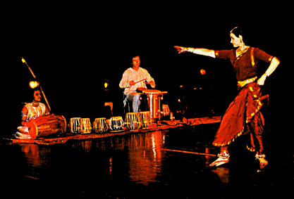 Chhau-Dance fighting scene